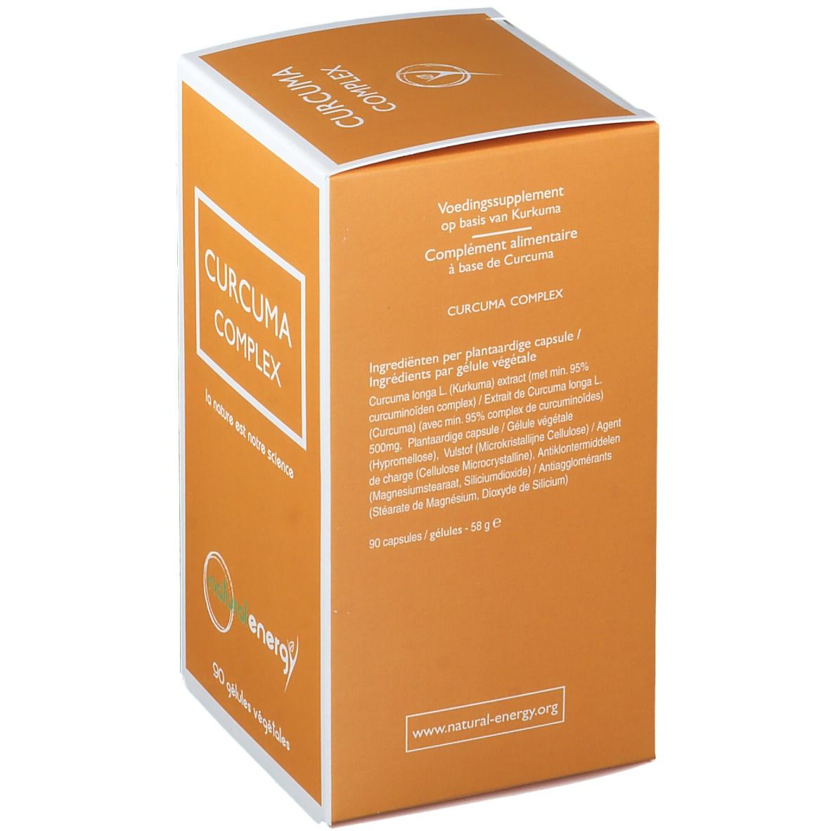 Natural Energy Curcuma Complex 500 mg