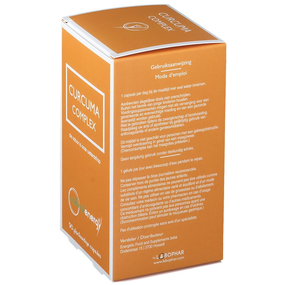 Natural Energy Curcuma Complex 500 mg