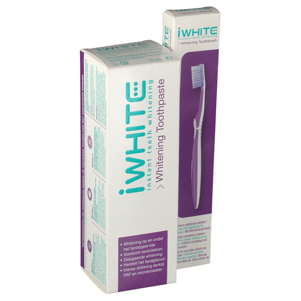 iWhite Dentifrice et Brosse à dents