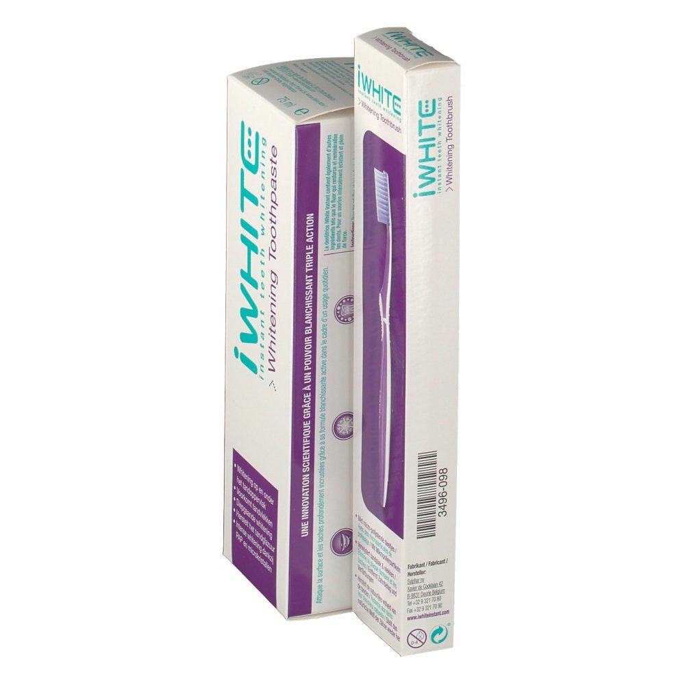iWhite Dentifrice et Brosse à dents