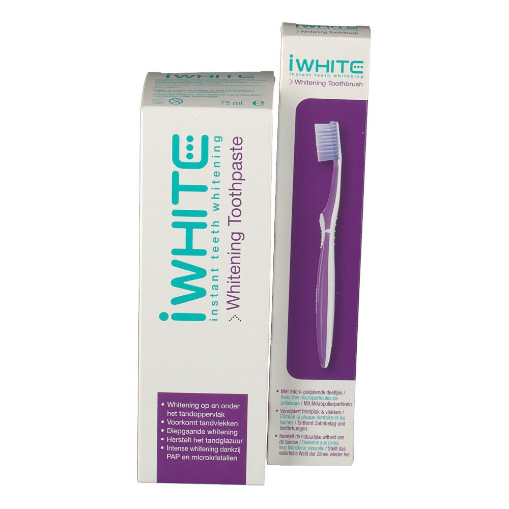 iWhite Dentifrice et Brosse à dents
