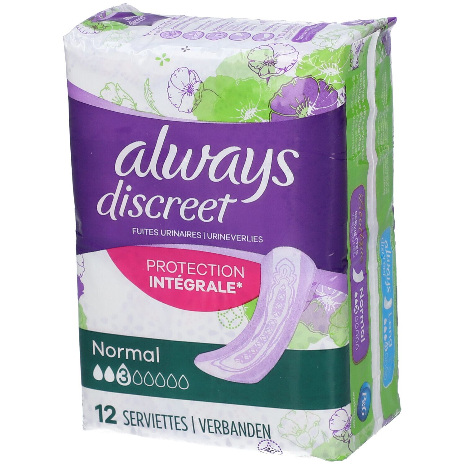Always Discreet Incontinence Serviettes Normal 12 pc(s) Redcare Pharmacie