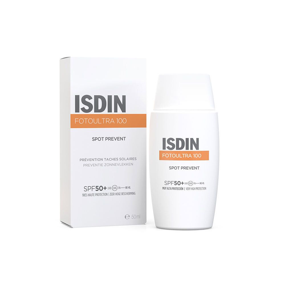 ISDIN® UV Care Foto Ultra 100  Spot Prevent Fusion Fluid SPF 50+