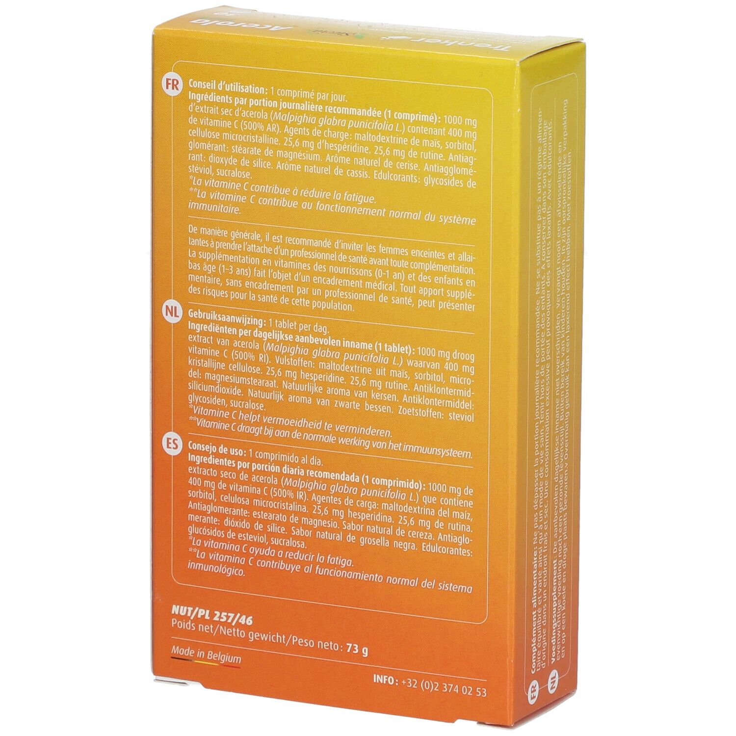 ORTHONAT Acerola 1000 mg