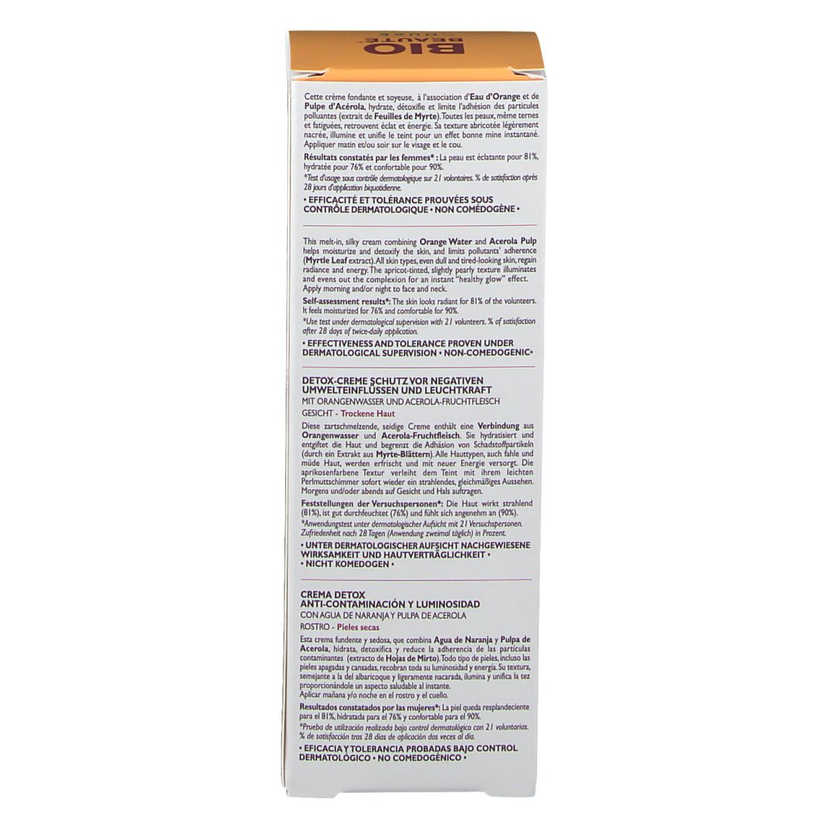 Nuxe Bio Beauté® Crème détox anti-pollution et éclat
