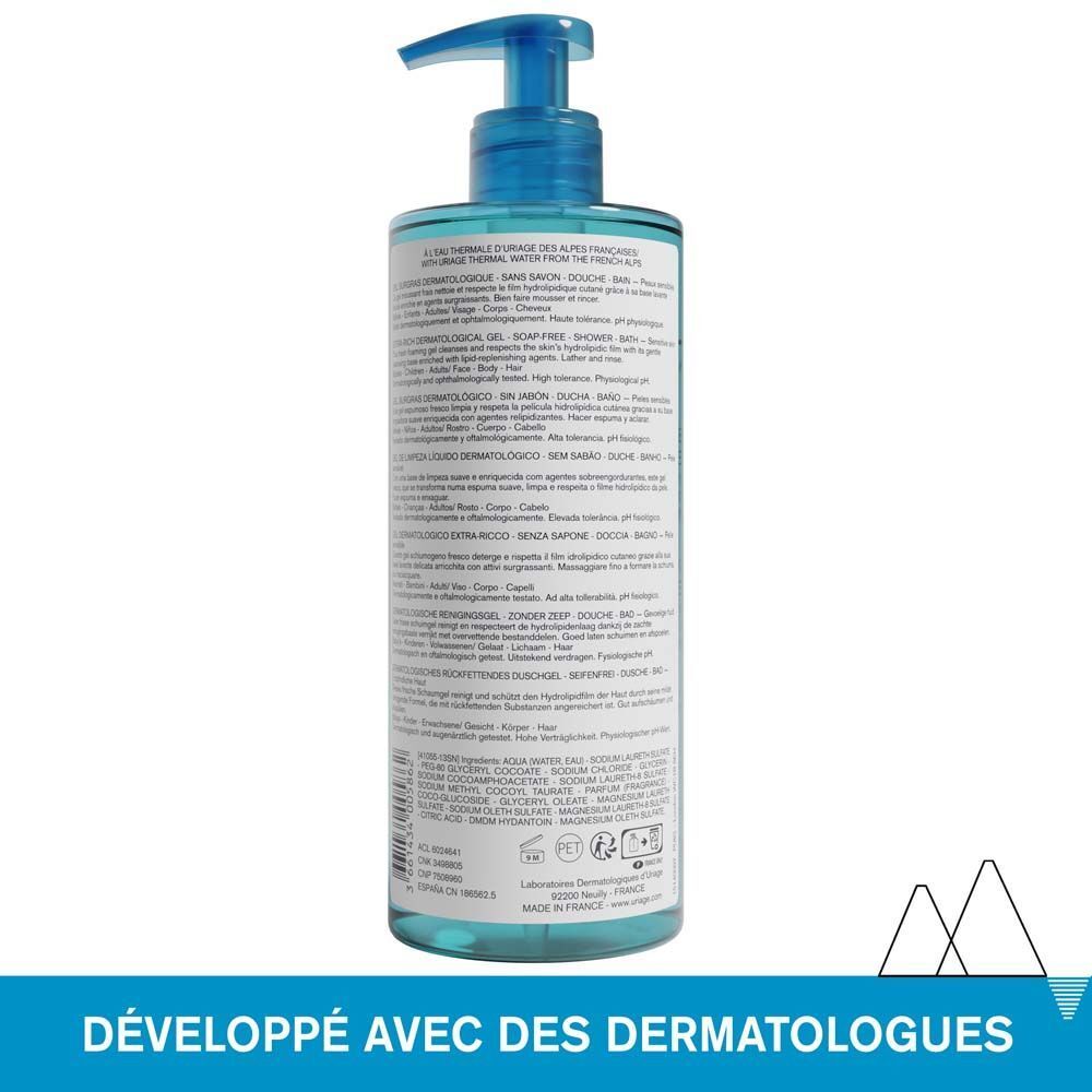 URIAGE Gel Surgras Liquide dermatologique