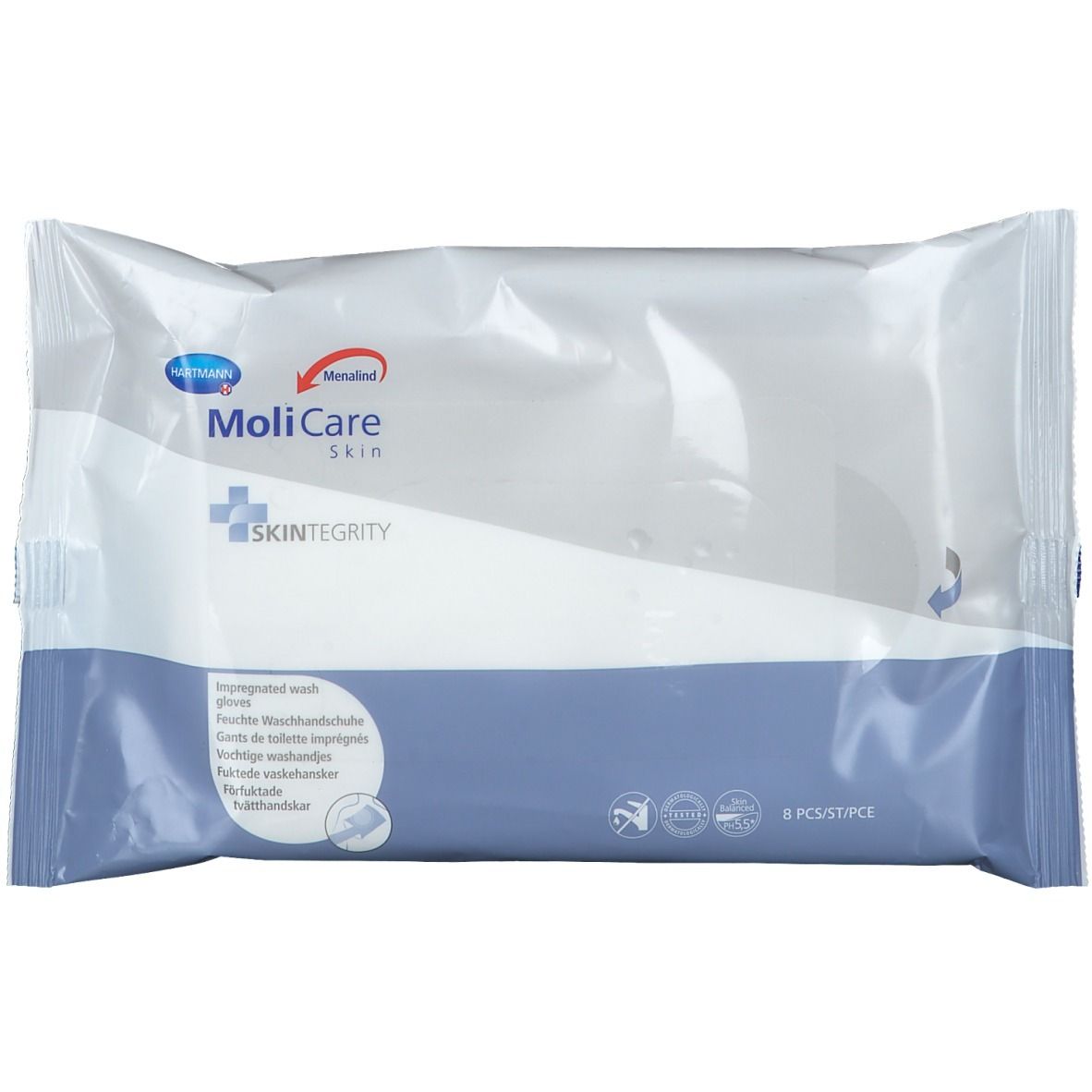 MoliCare® Skin clean Gants de toilette imprégnés