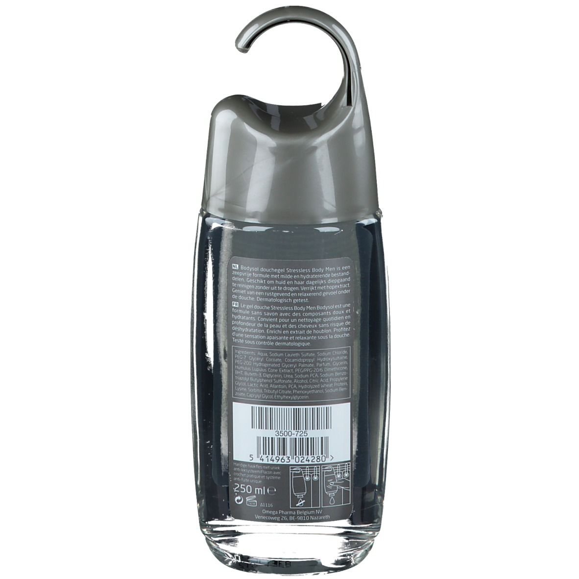 Bodysol Men Gel Douche Stressless Body
