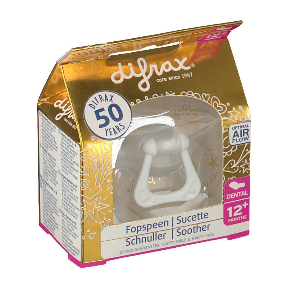  Difrax® Sucette Dental d'Or 12+ mois