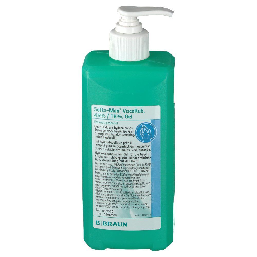 Softa-Man ViscoRub Gel Mains 500 Ml - Redcare Pharmacie