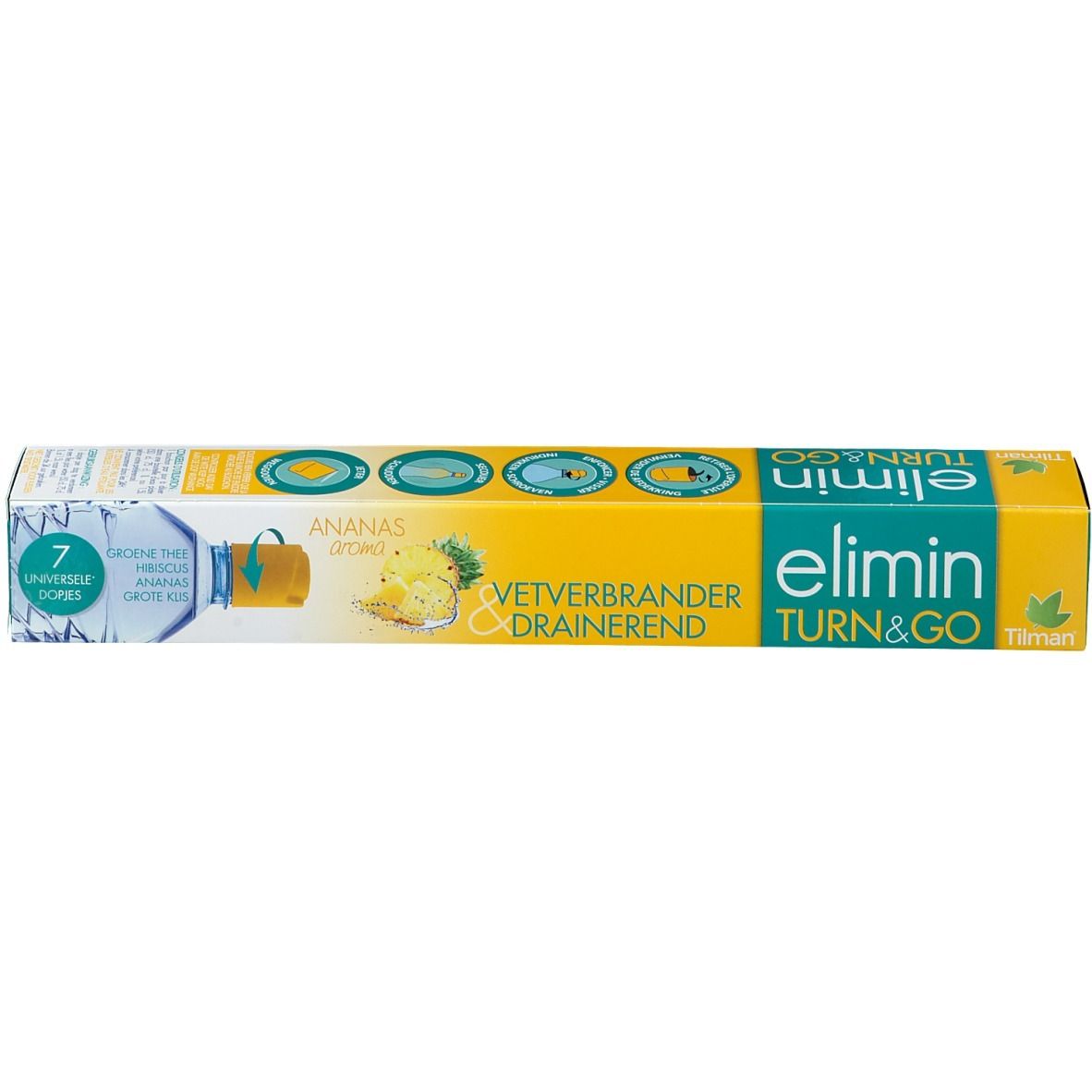 Tilman® elimin TURN & GO Brûleur & Draineur Poudre Ananas