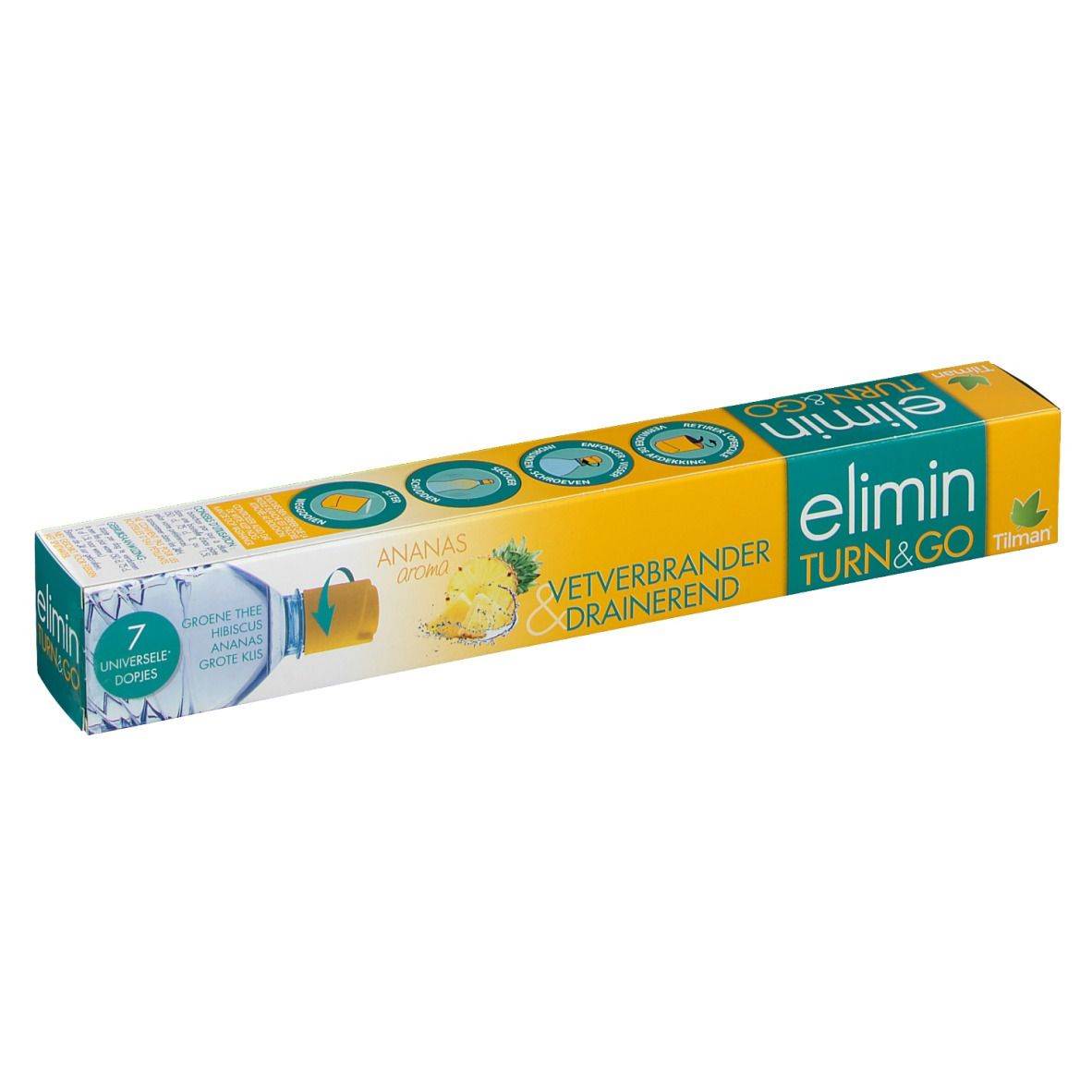 Tilman® elimin TURN & GO Brûleur & Draineur Poudre Ananas