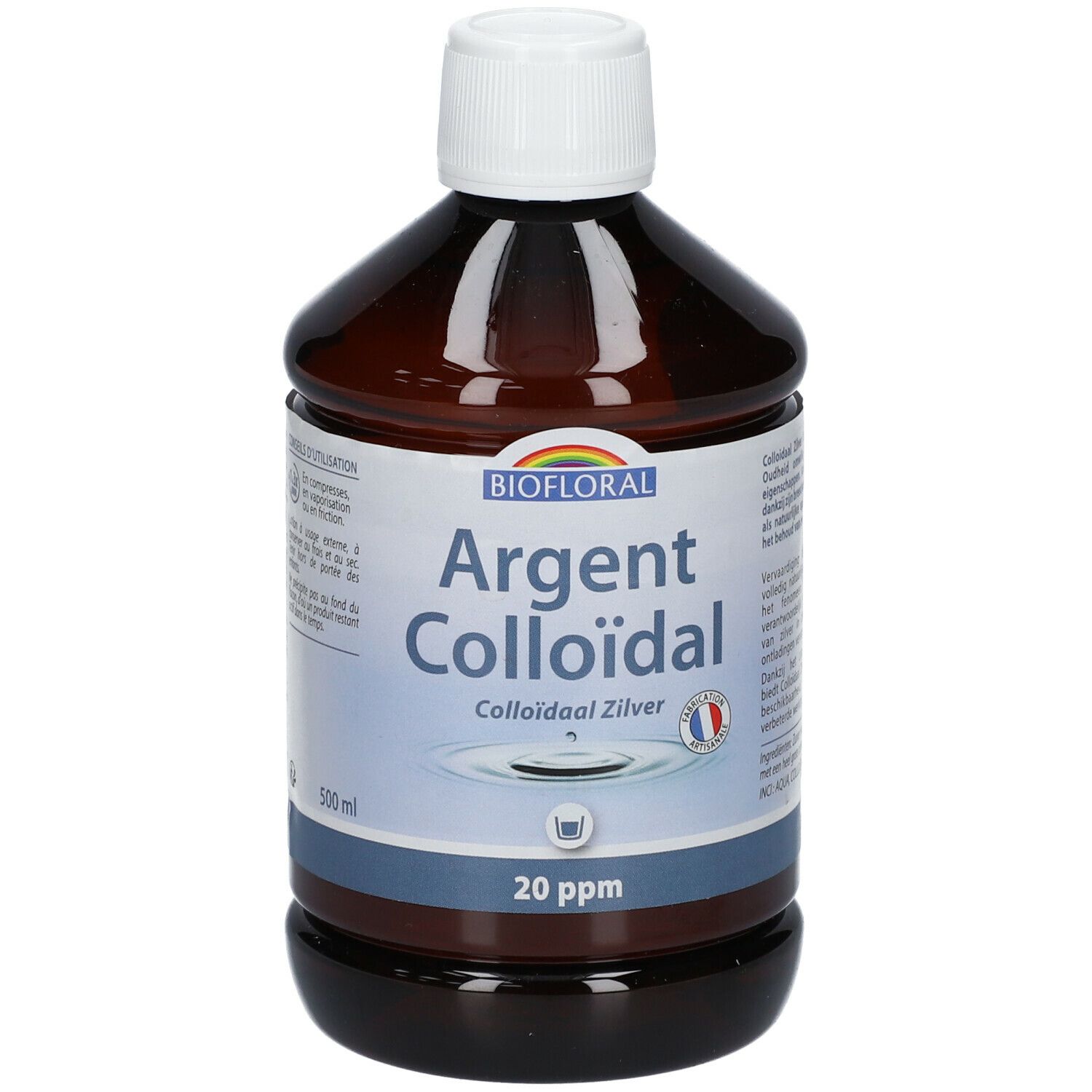 BIOFLORAL Argent Colloïdal 20 ppm 500 ml Redcare Pharmacie — free download