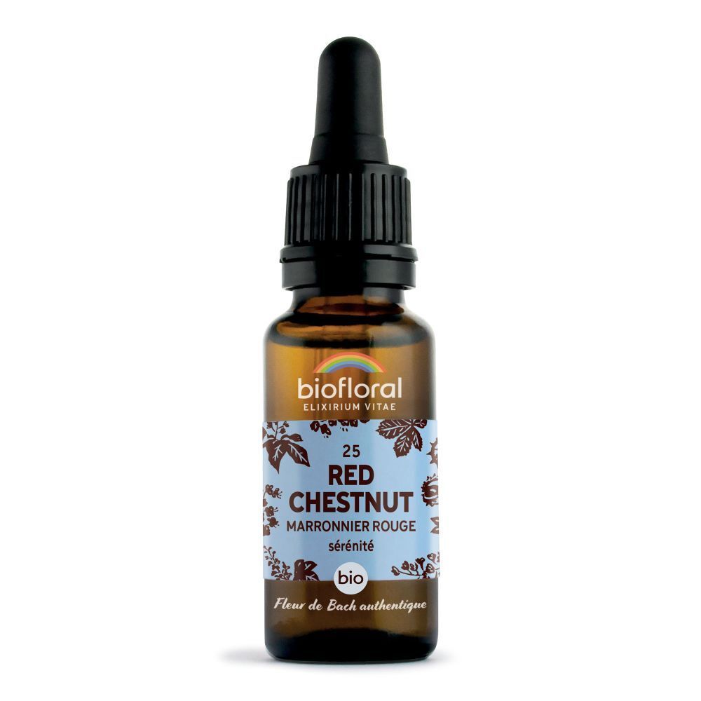 BIOFLORAL 25 - Red chestnut - Marronier rouge - 20 ml