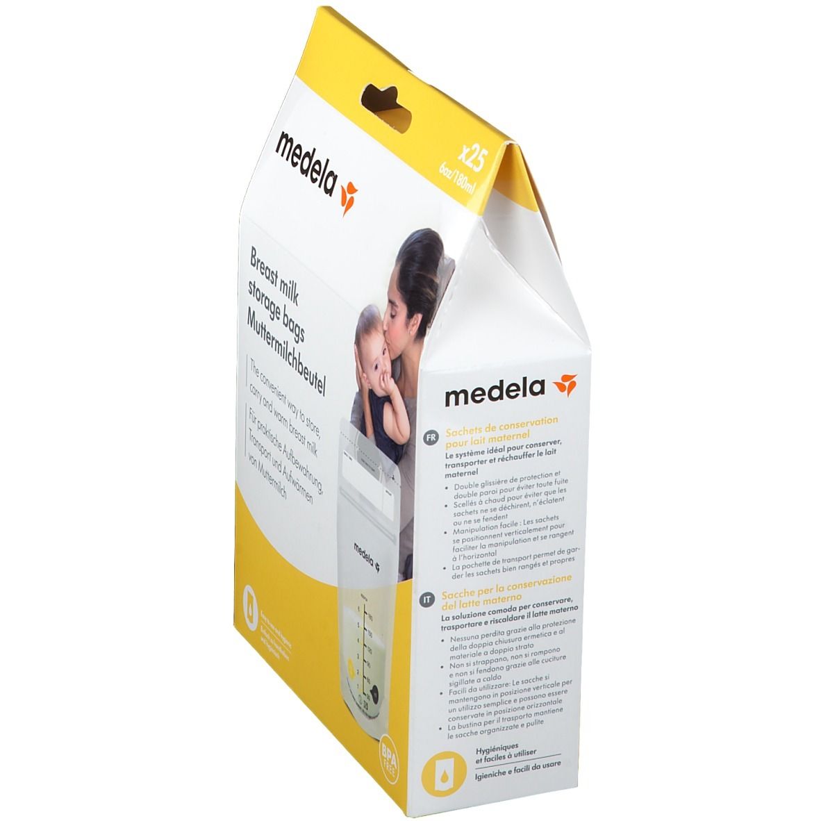 medela® Sachets de conservation pour lait maternel 50 pc(s) - Redcare  Pharmacie
