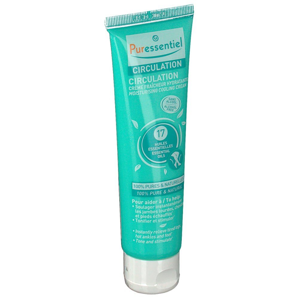 Puressentiel Circulation Crème fraîcheur hydratante Pieds & jambes