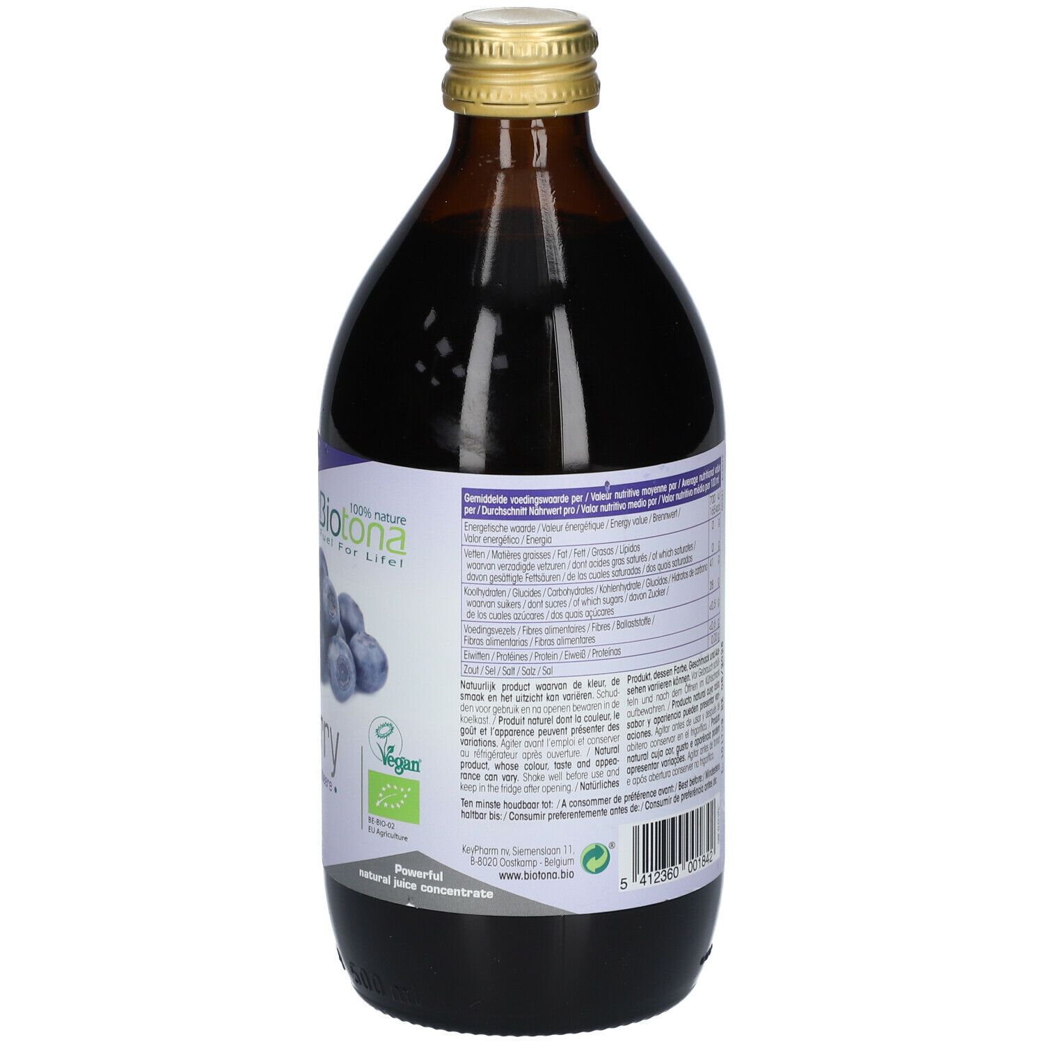 Biotona Bleuet Concentré Bio