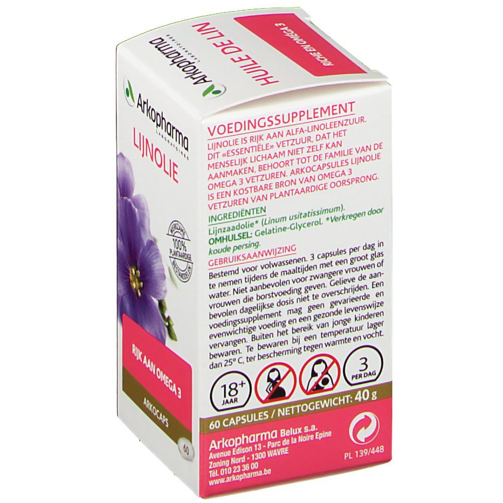 Arkopharma Arkogélules Huile de Lin