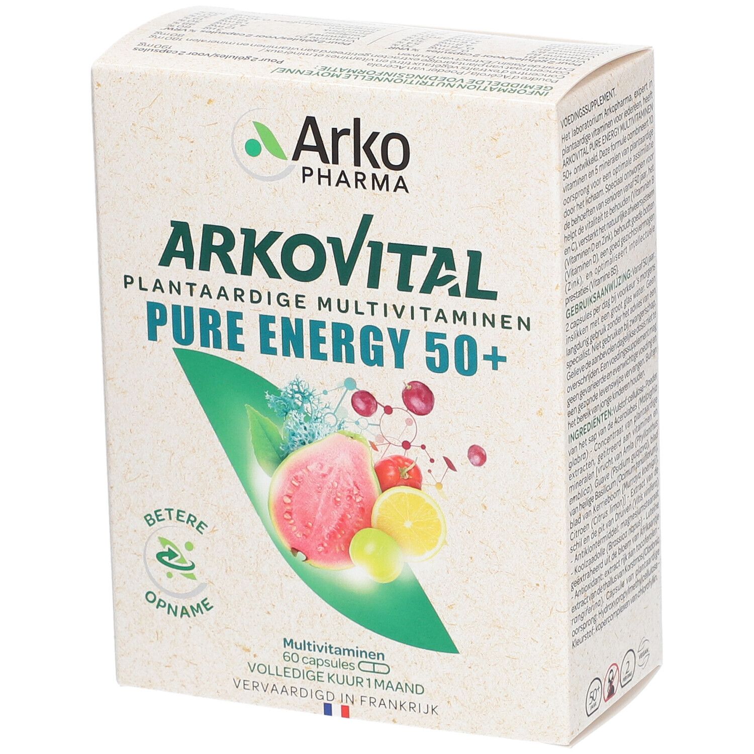 ArkoVital® Pur’Énergie Expert Multivitamines 50+