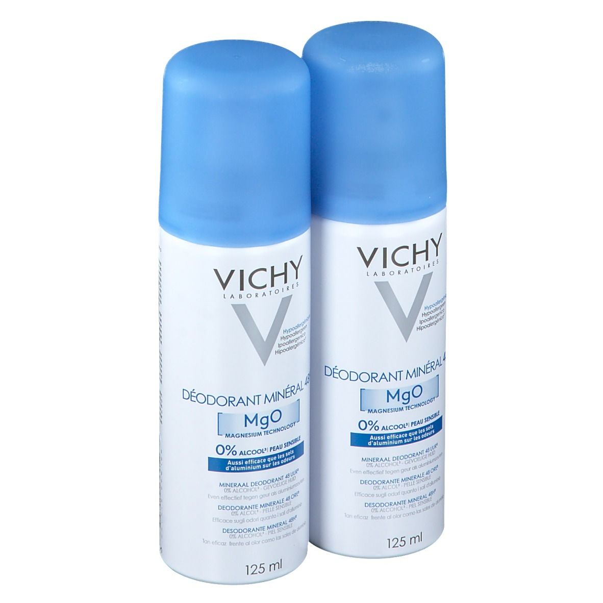 VICHY Déodorant Minéral Sans sels d'aluminium Aerosol
