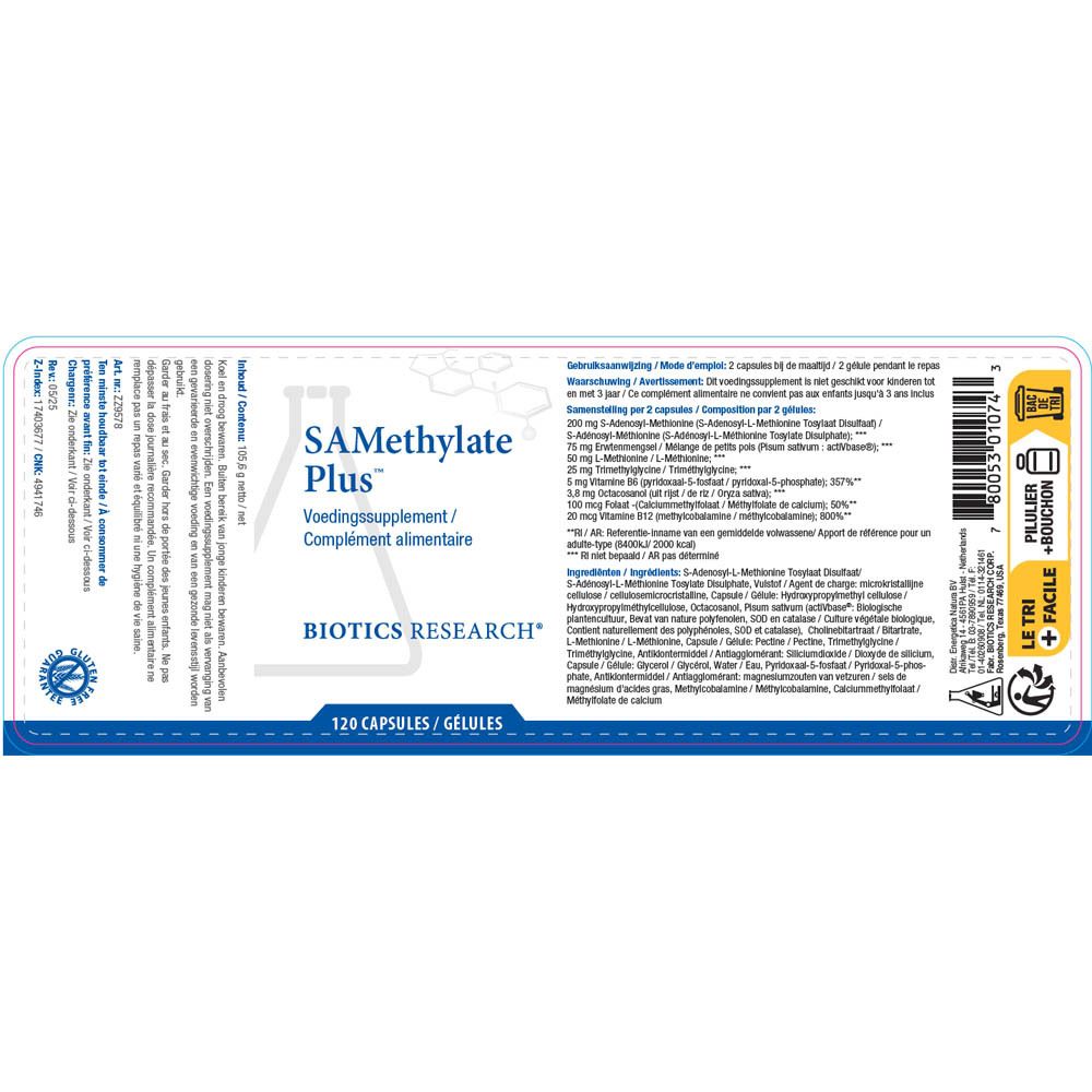 Biotics SAMethylate Plus™