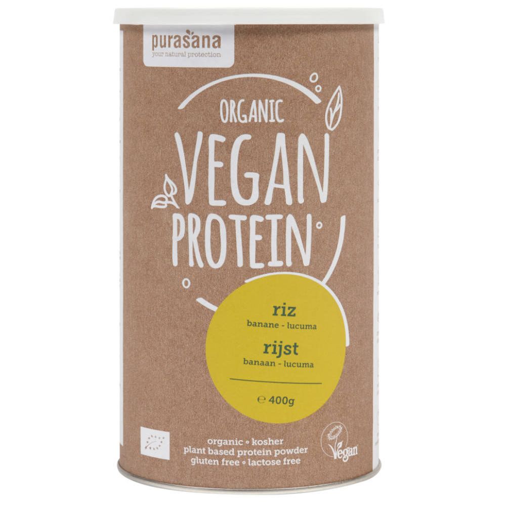 Purasana® Protéines végétales riz - banane lucuma