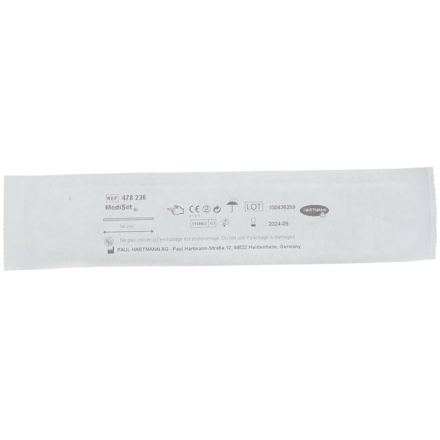 Hartmann MediSet® Stylet 227 métal 14 cm