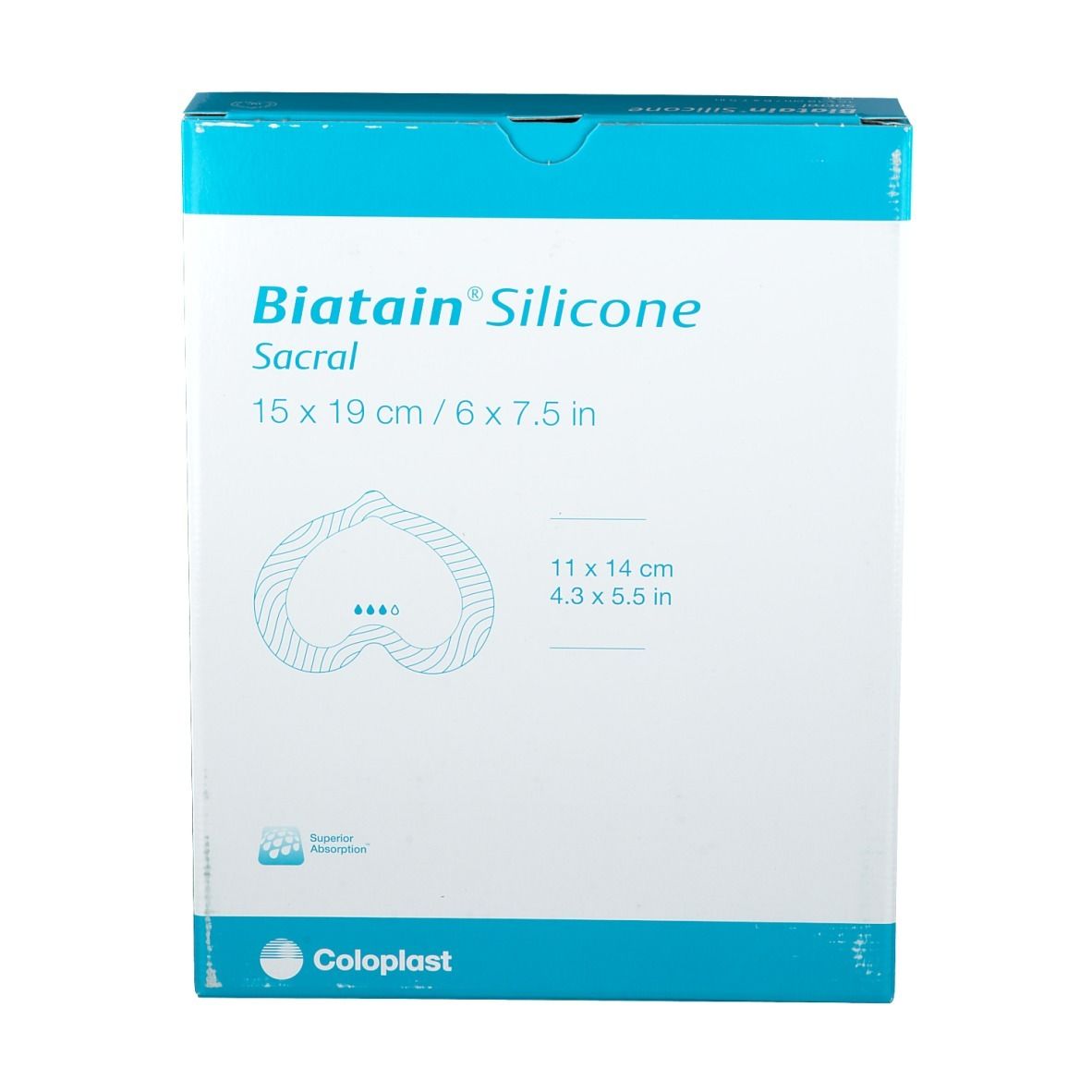 Coloplast Biatain® Silicone 15 x 19cm