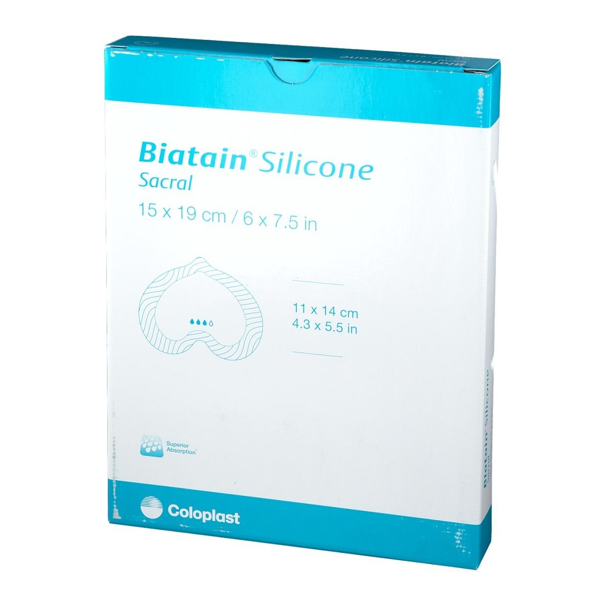 Coloplast Biatain® Silicone 15 x 19cm