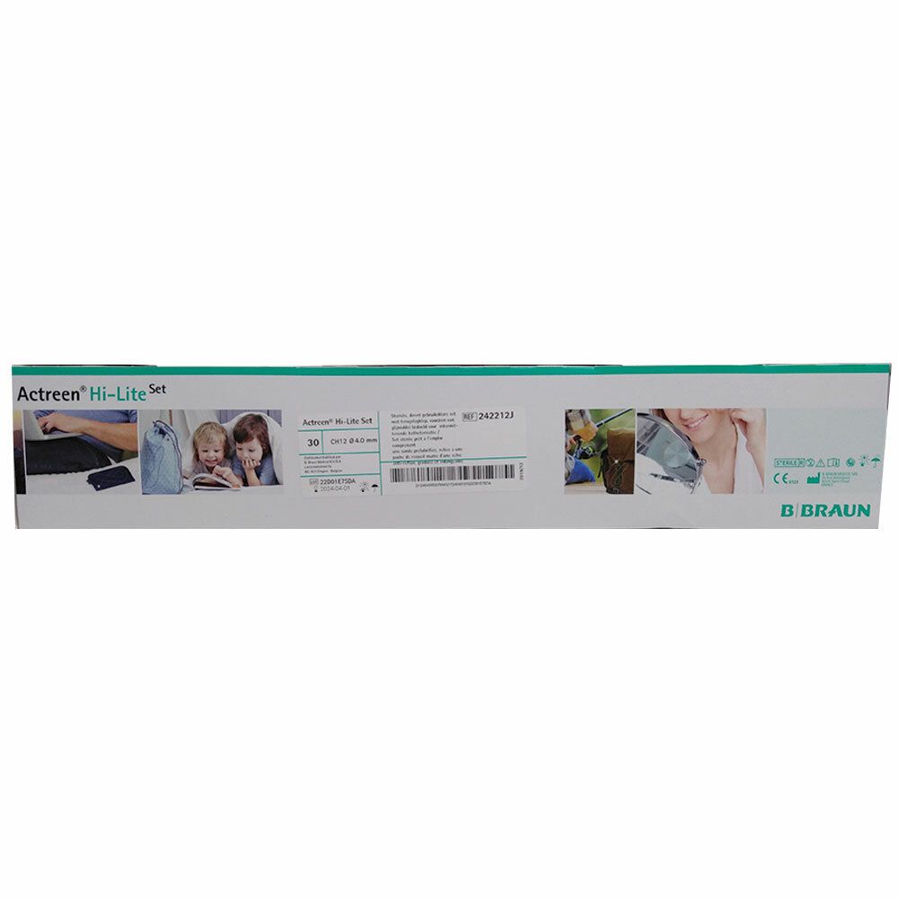 Braun Cathéter Actreen® Hi-Lite Set Nelaton 37cm CH12