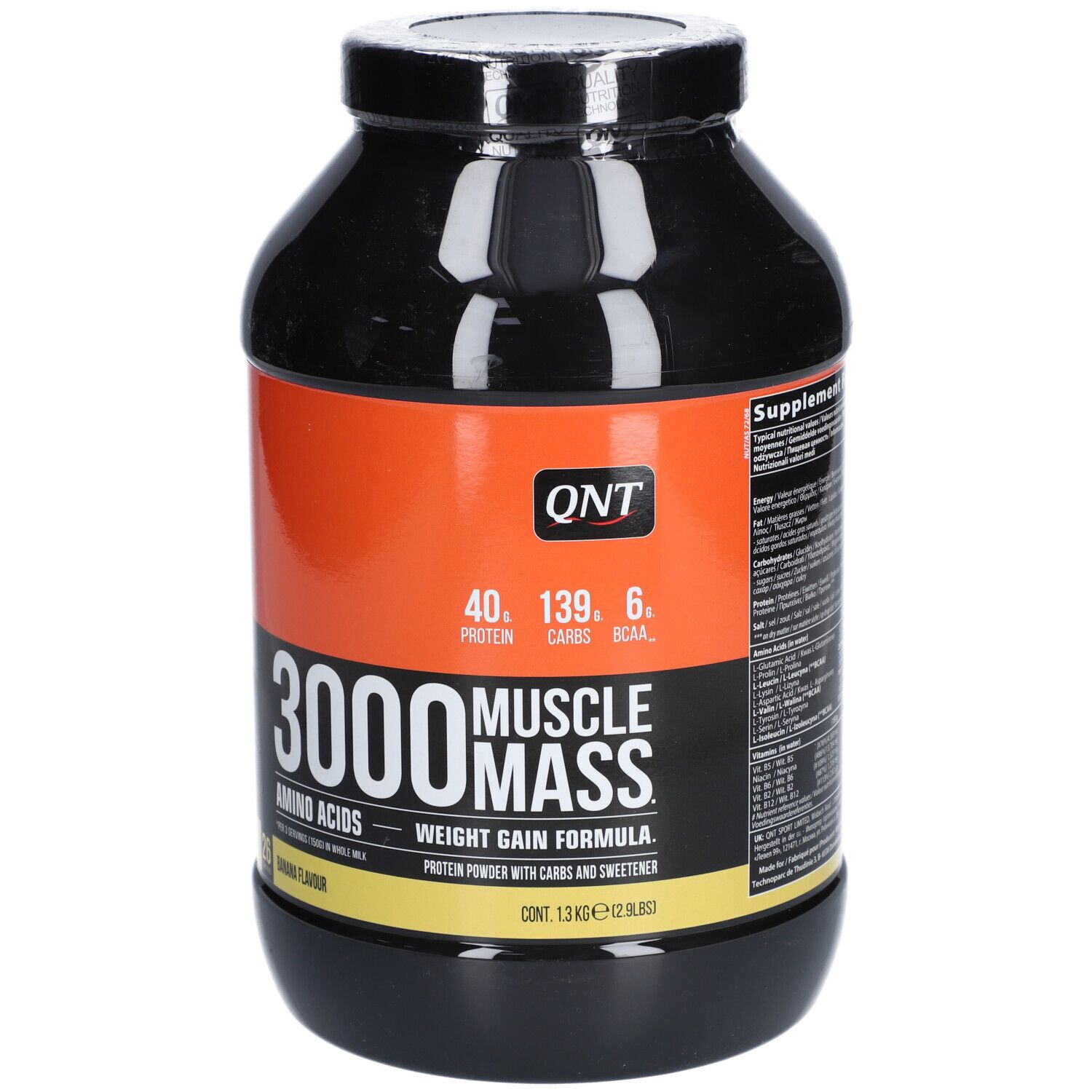 QNT 3000 Muscle Mass Banane