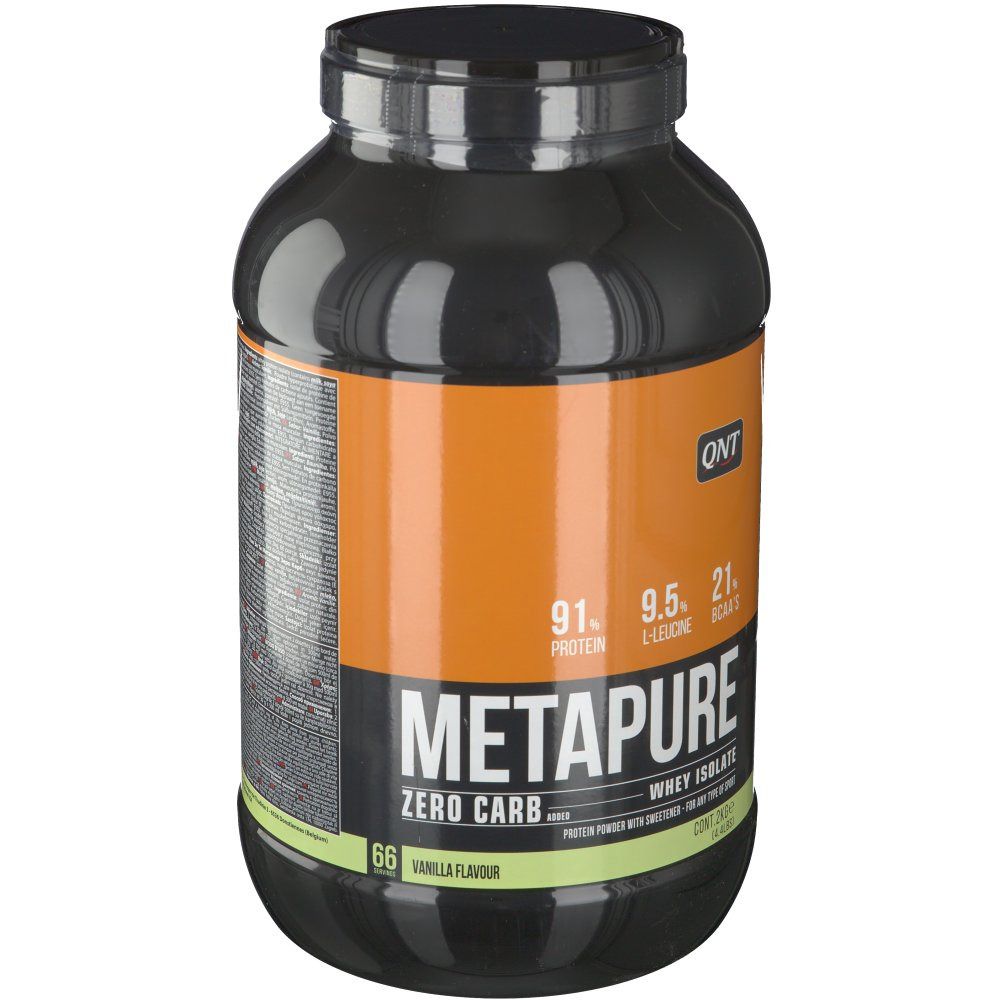 QNT Metapure Whey Protein Isolate Zero Carb Vanille - Yogurt