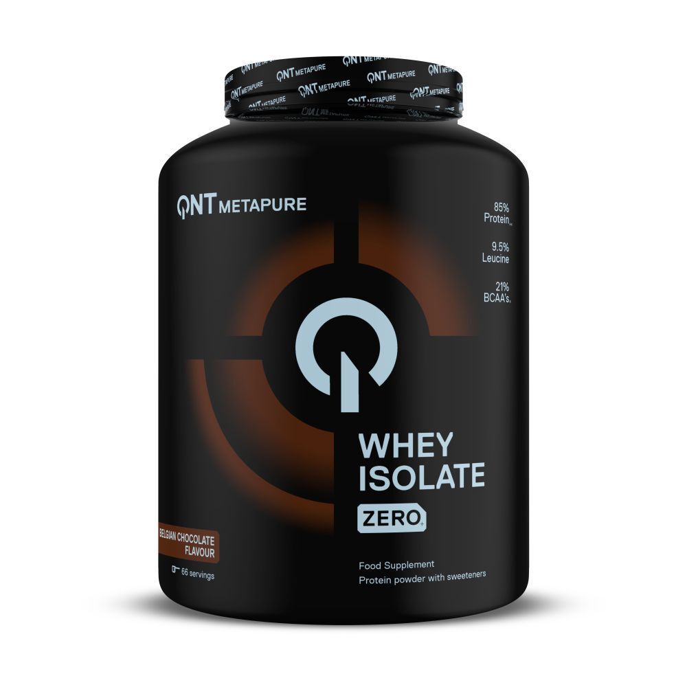 QNT Metapure Whey protein isolate Zero Carb Chocolat Belge