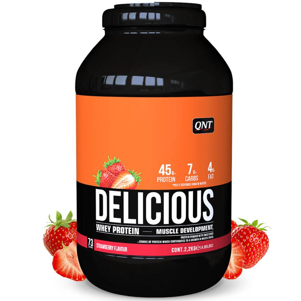 QNT Delicious Whey Protein Fraise