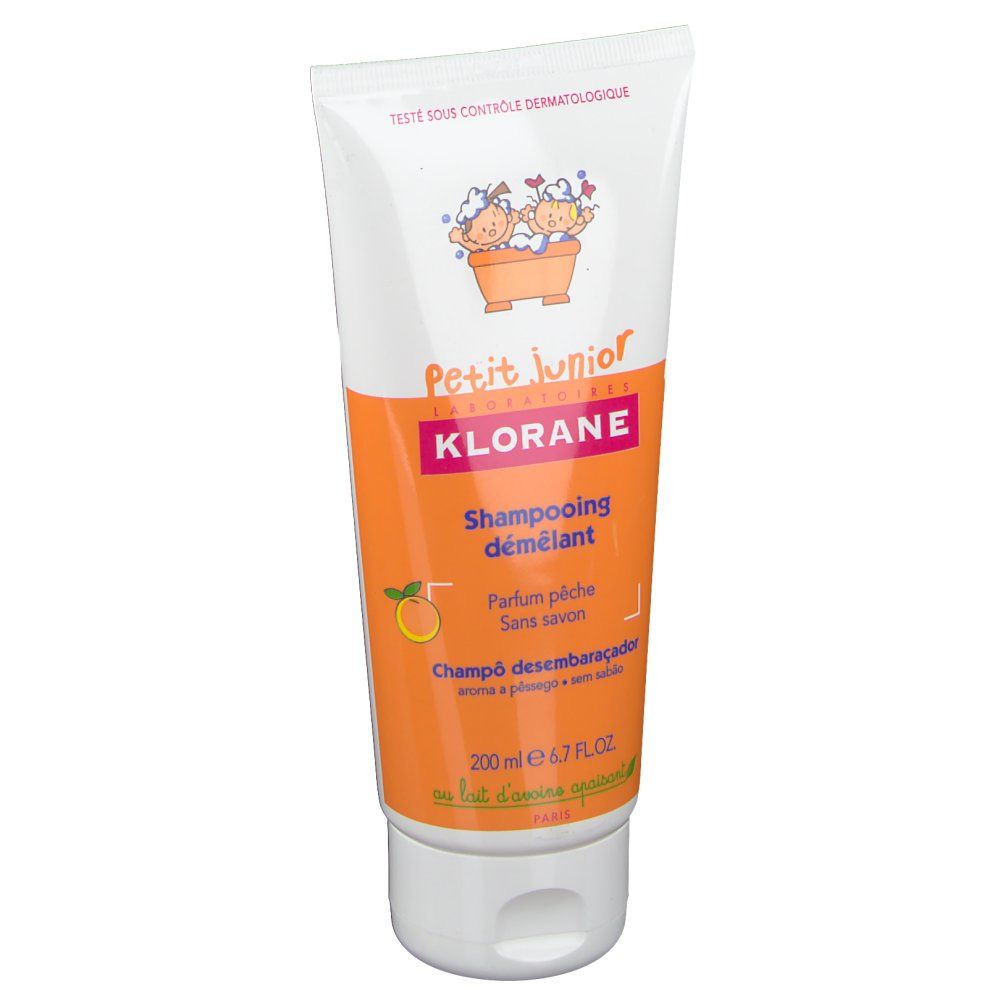 Klorane Petit Junior Shampooing Démêlant Pêche