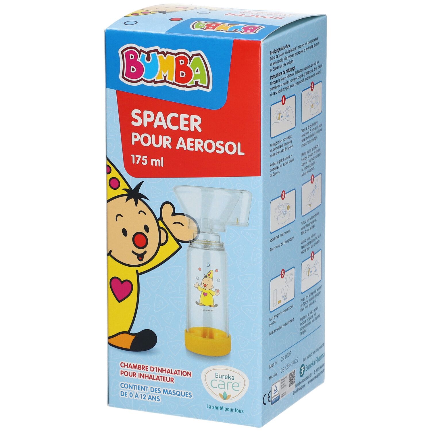 Chamber Spacer Bumba + Masque Bébé/Enfant