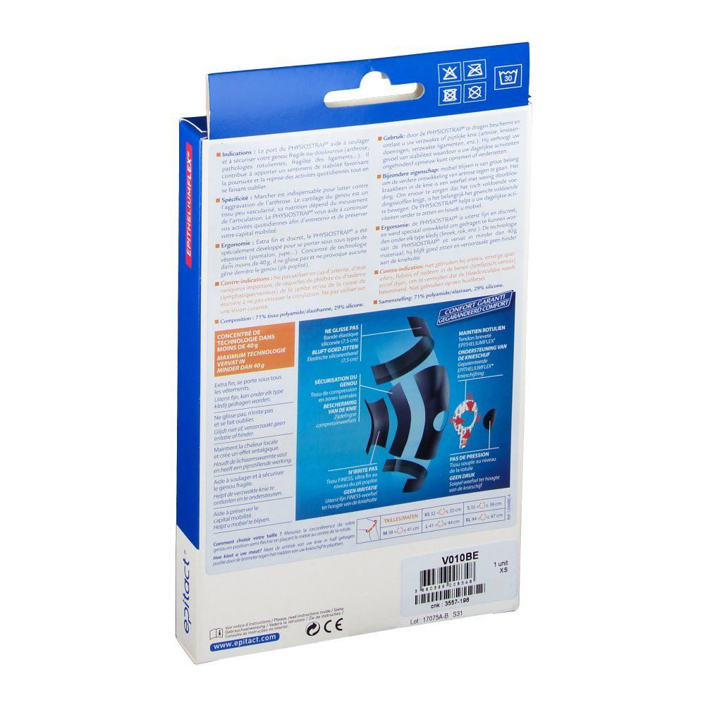 Epitact Physiostrap Medical Genou Protection Taille XS
