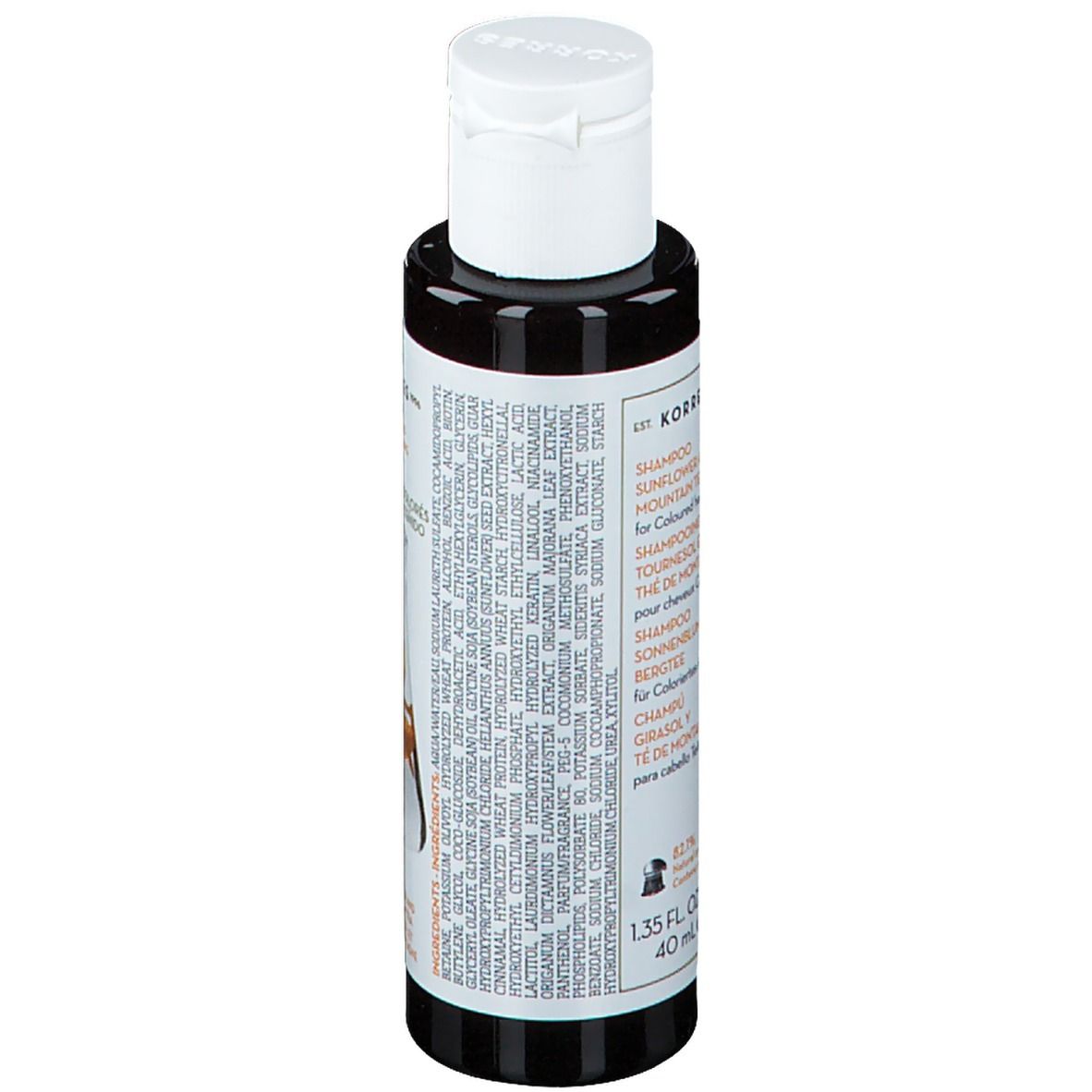 KORRES Shampooing Tournesol et the de montagne