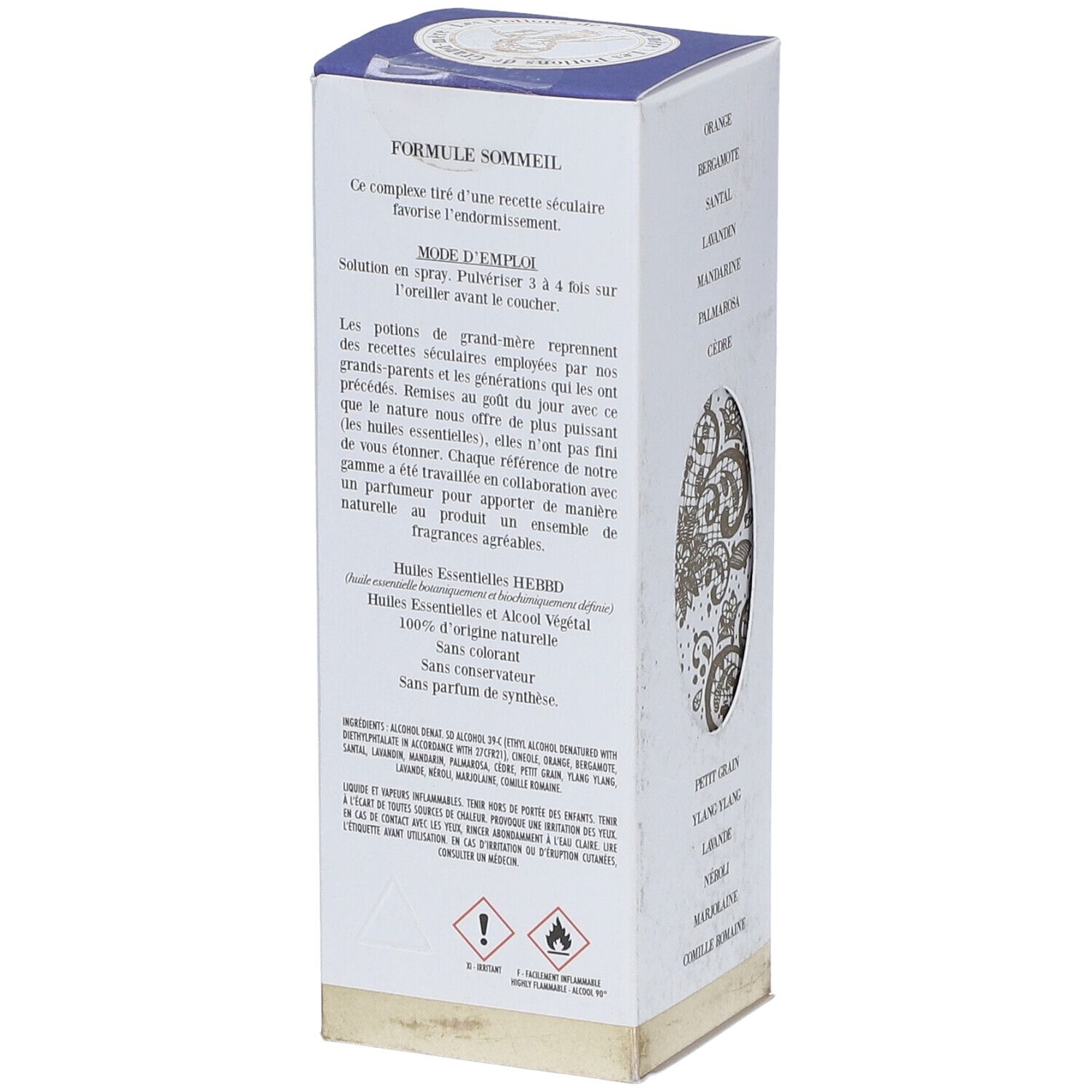 LES POTIONS DE GRAND-MERE Formule sommeil 50 ml - Redcare Pharmacie