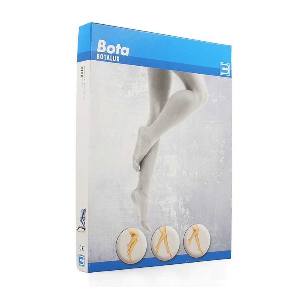 Emballage Bota Botalux, vue de côté. Logo et nom du produit clairement visibles.