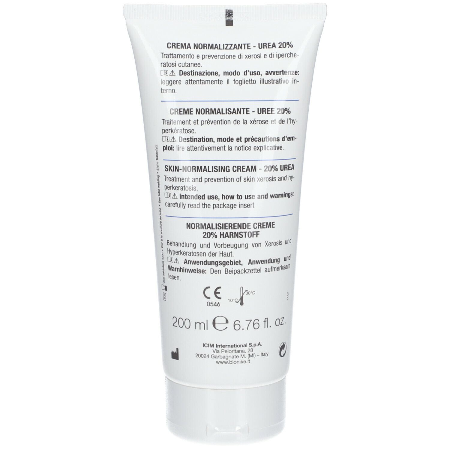 BioNike PROXERA PSOMED 20 CREME NORMALISANTE URÉE 20 %