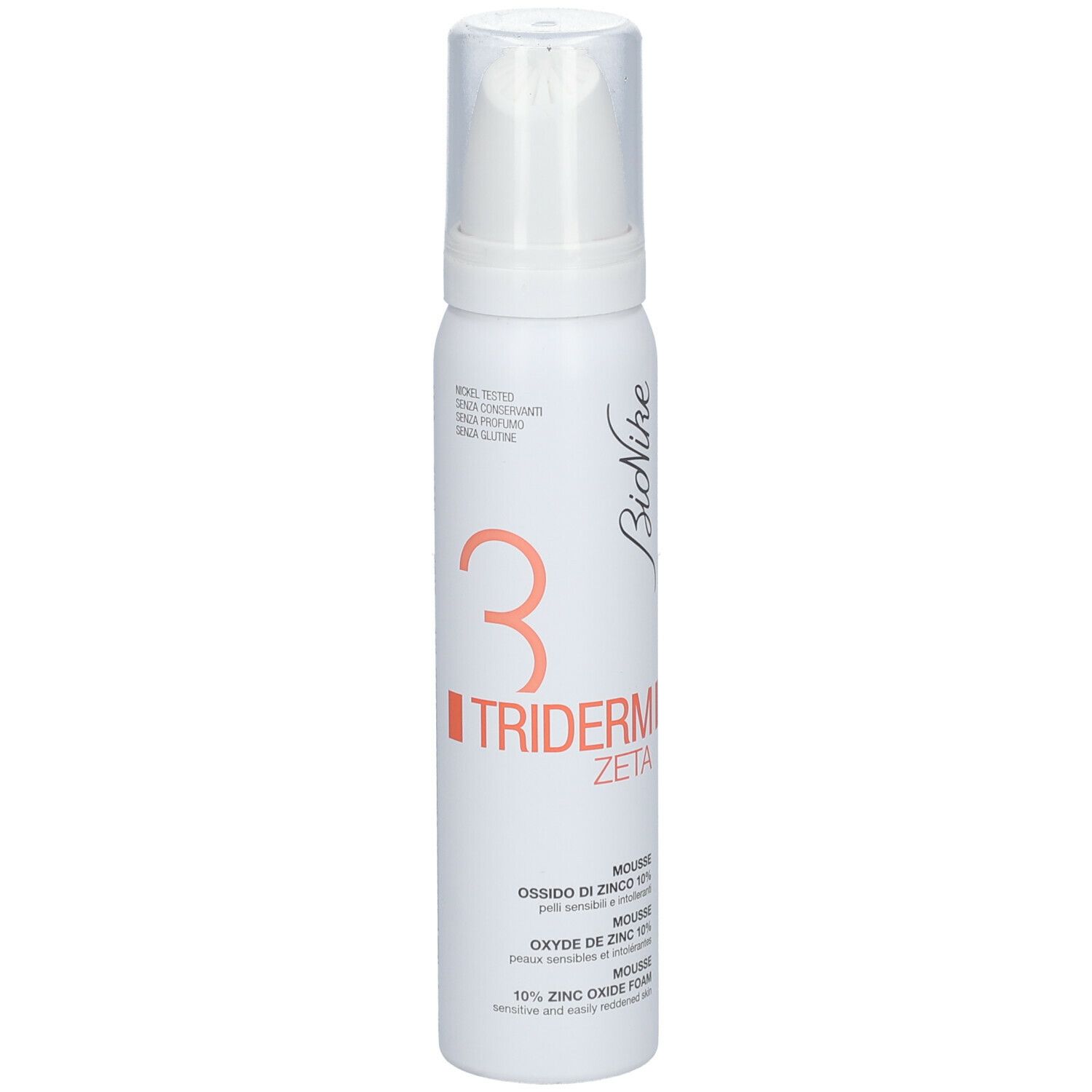 BioNike TRIDERM ZETA Mousse oxyde de zinc 10 %