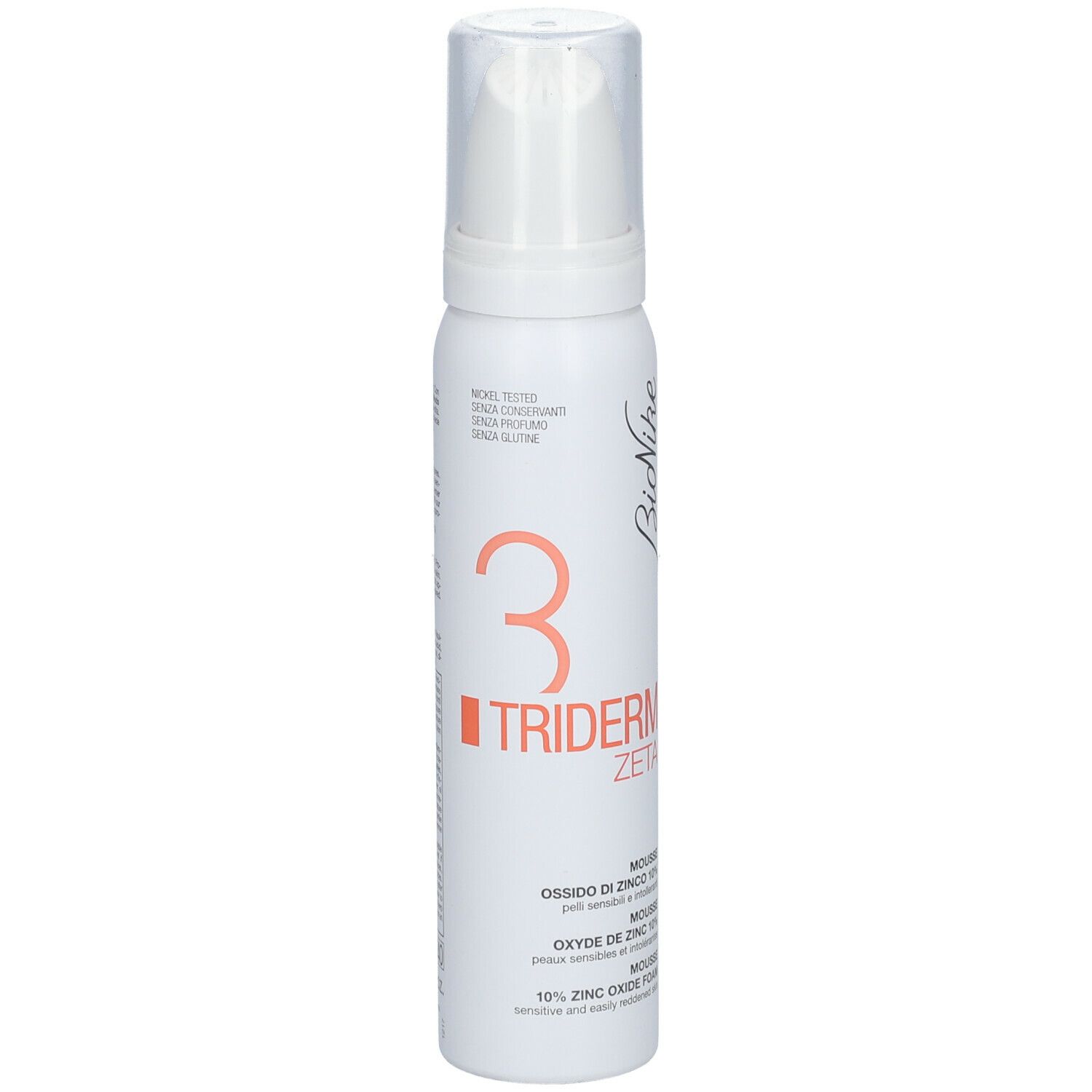 BioNike TRIDERM ZETA Mousse oxyde de zinc 10 %