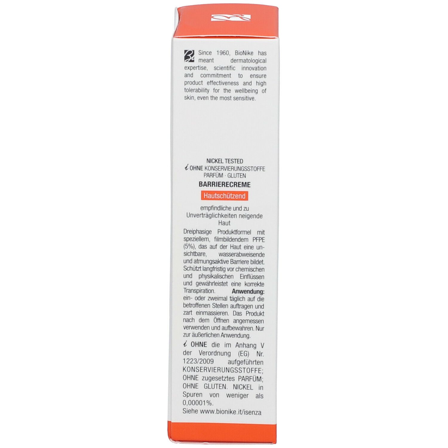 BioNike TRIDERM CINQUE Crème barrière