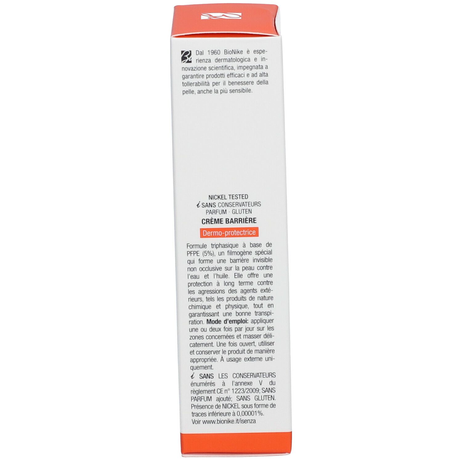 BioNike TRIDERM CINQUE Crème barrière