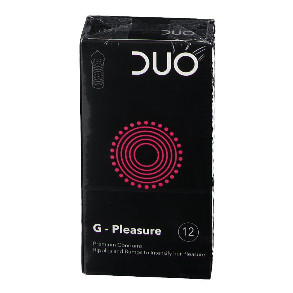 DUO Préservatifs G-Pleasure