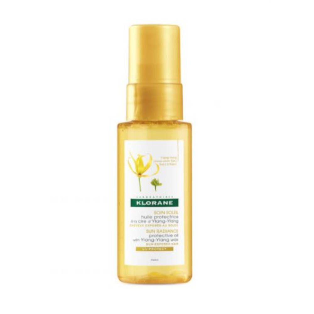 Klorane Soin Soleil Huile Protectrice à la Cire d'Ylang-Ylang