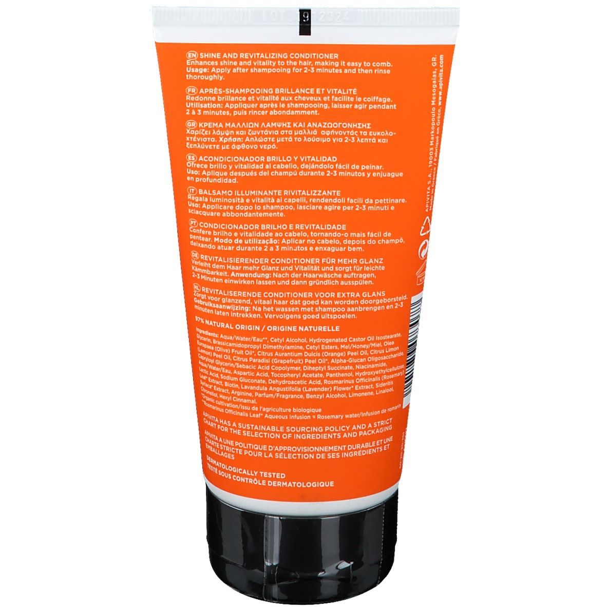 Apivita Shampoing Brillance & Vitalité