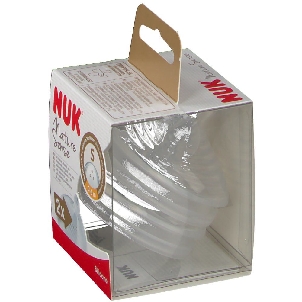NUK Sucette Nature Sense Small 0-6 mois