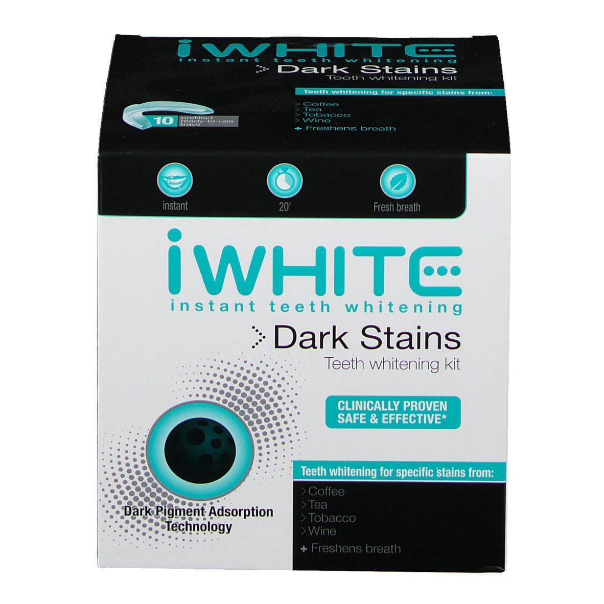 iWhite Dark Stains kit de blanchiment dentaire instantané​